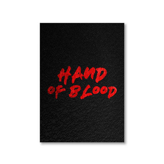 bullet for my valentine hand of blood poster wall art buy online india the banyan tee tbt a4