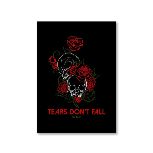 bullet for my valentine tears don't fall poster wall art buy online india the banyan tee tbt a4