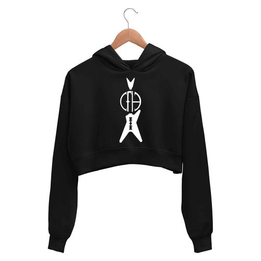 pantera cfh crop hoodie hooded sweatshirt upper winterwear music band buy online india the banyan tee tbt men women girls boys unisex black