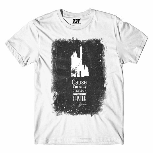 linkin park castle of glass t-shirt music band buy online india the banyan tee tbt men women girls boys unisex white