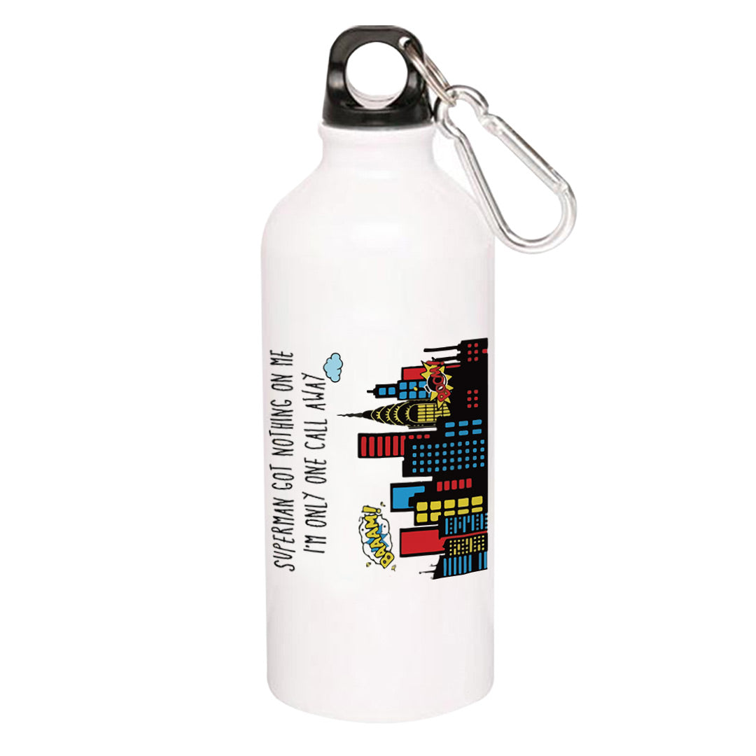 charlie puth one call away sipper steel water bottle flask gym shaker music band buy online india the banyan tee tbt men women girls boys unisex  superman got nothing on me i'm only one call away