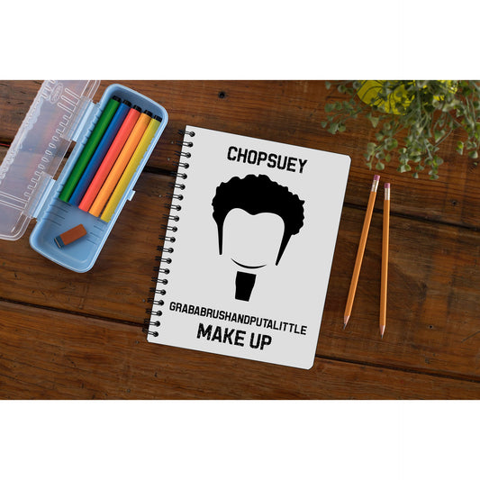 system of a down chopsuey notebook notepad diary buy online india the banyan tee tbt unruled