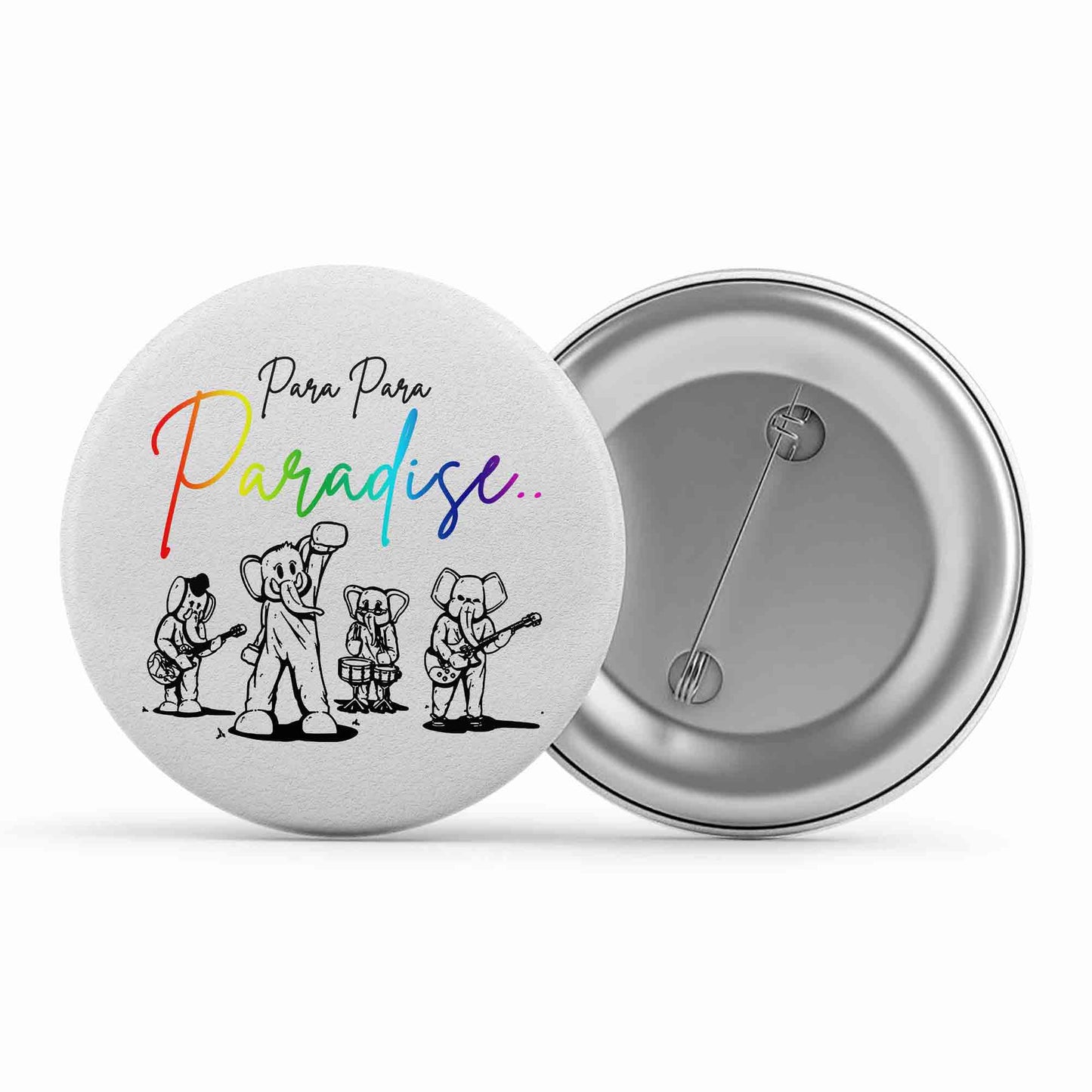 coldplay para para paradise badge pin button music band buy online india the banyan tee tbt men women girls boys unisex