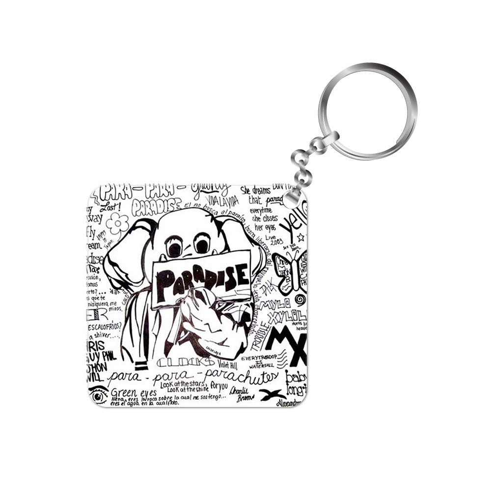 coldplay paradise keychain keyring for car bike unique home music band buy online india the banyan tee tbt men women girls boys unisex