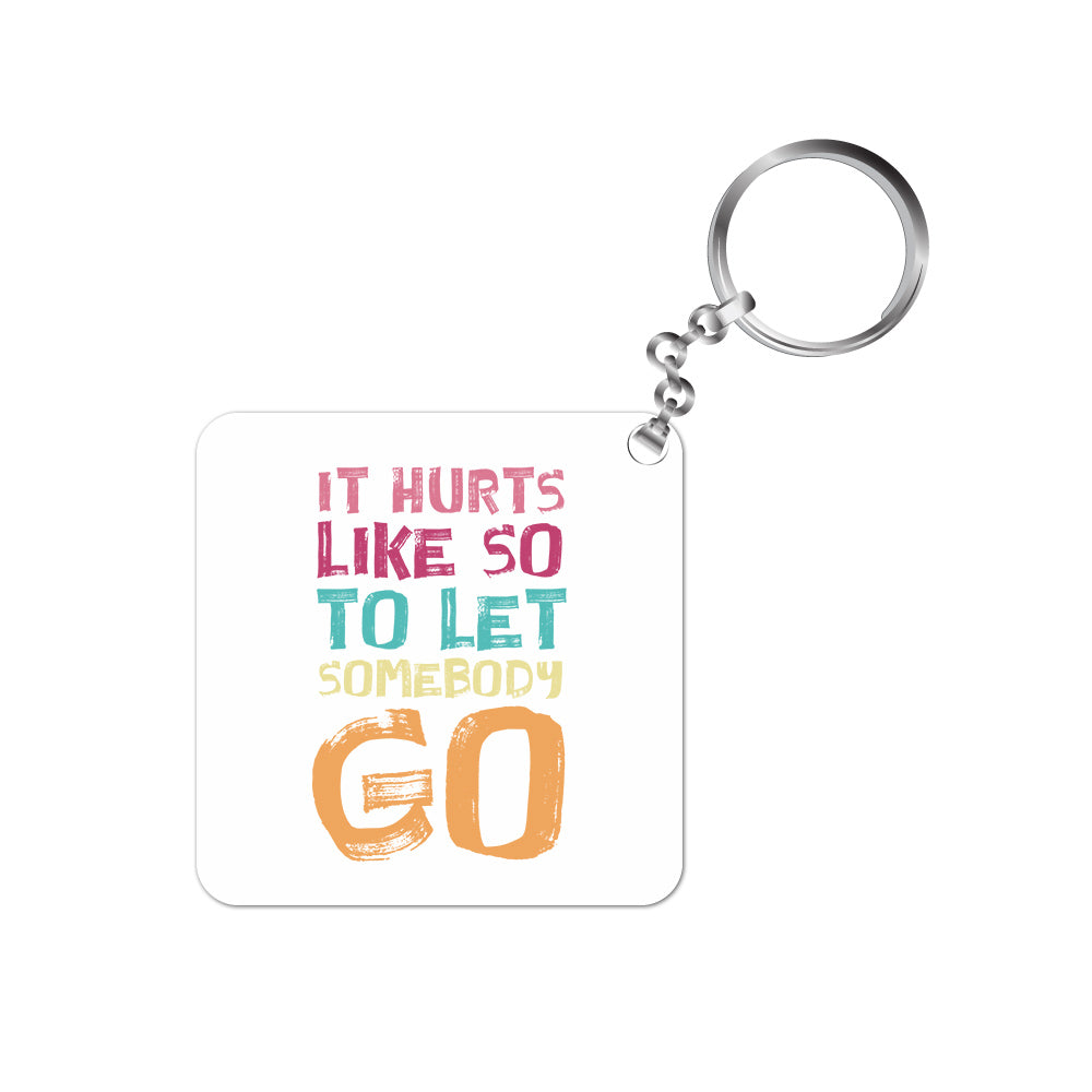coldplay let somebody go keychain keyring for car bike unique home music band buy online india the banyan tee tbt men women girls boys unisex