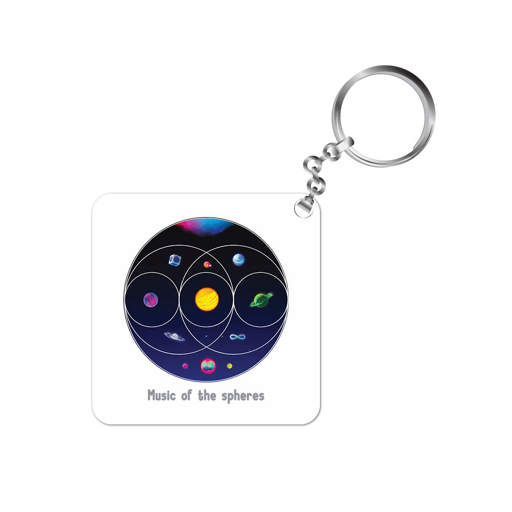 coldplay music of the spheres keychain keyring for car bike unique home music band buy online india the banyan tee tbt men women girls boys unisex
