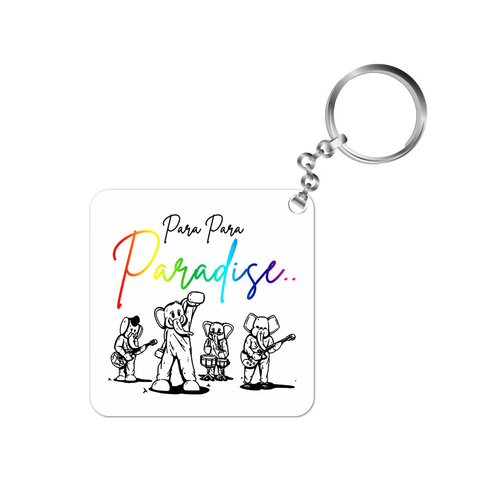 coldplay para para paradise keychain keyring for car bike unique home music band buy online india the banyan tee tbt men women girls boys unisex
