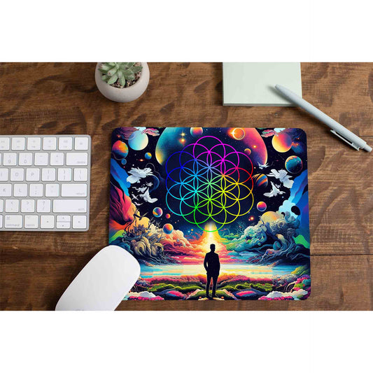 coldplay ethereal skies mousepad logitech large anime music band buy online india the banyan tee tbt men women girls boys unisex  