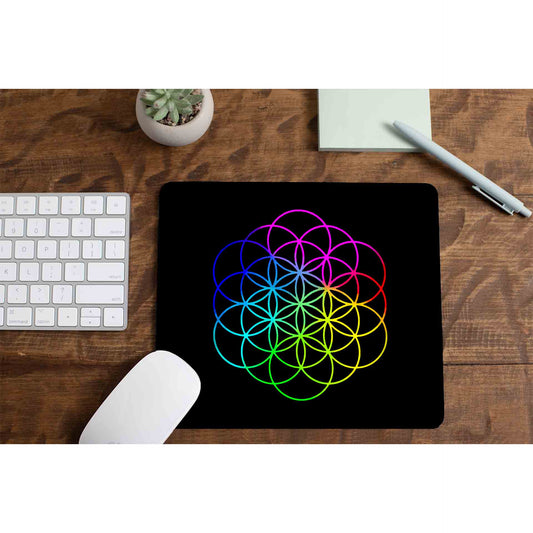 coldplay flower of life mousepad logitech large anime music band buy online india the banyan tee tbt men women girls boys unisex