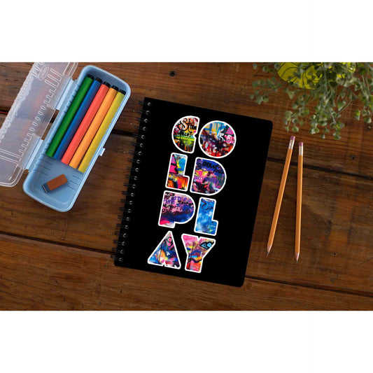 coldplay grafitti art notebook notepad diary buy online india the banyan tee tbt unruled