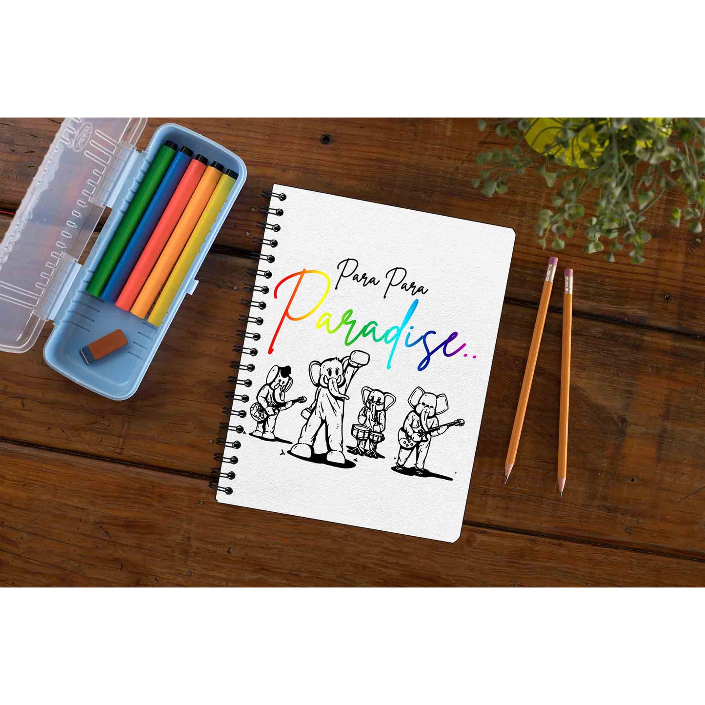 coldplay para para paradise notebook notepad diary buy online india the banyan tee tbt unruled