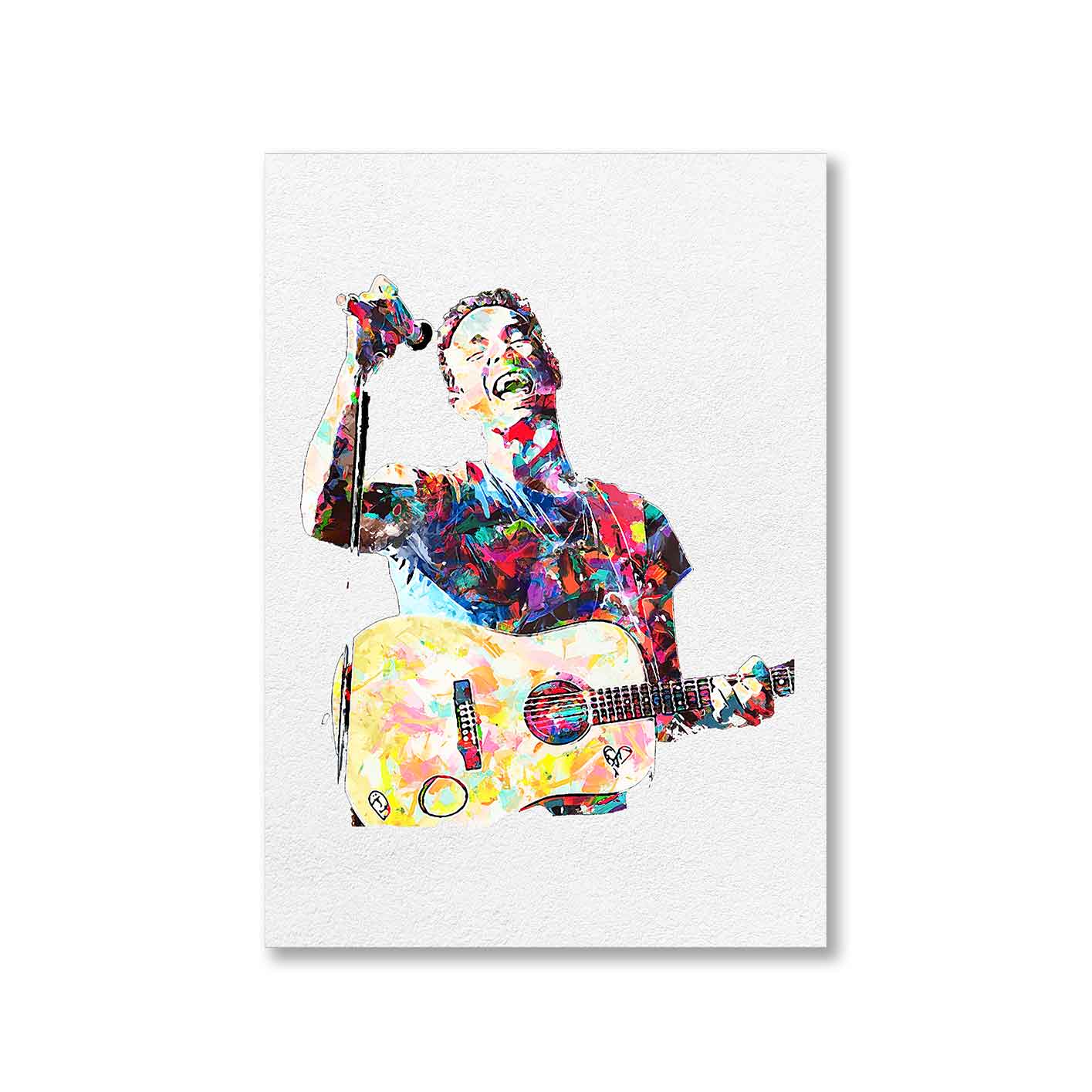 coldplay chris fan art poster wall art buy online india the banyan tee tbt a4 - chris martin