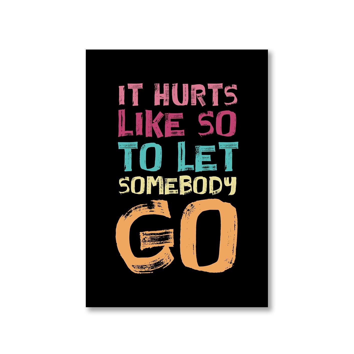 coldplay let somebody go poster wall art buy online india the banyan tee tbt a4