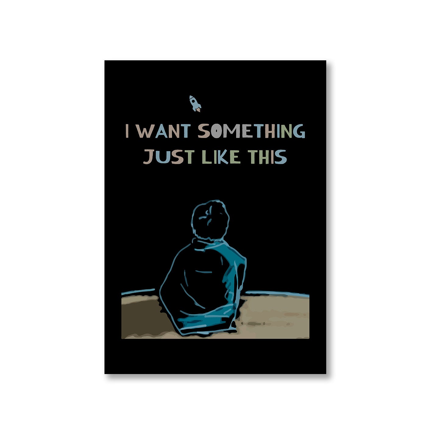 coldplay i want something just like this poster wall art buy online india the banyan tee tbt a4