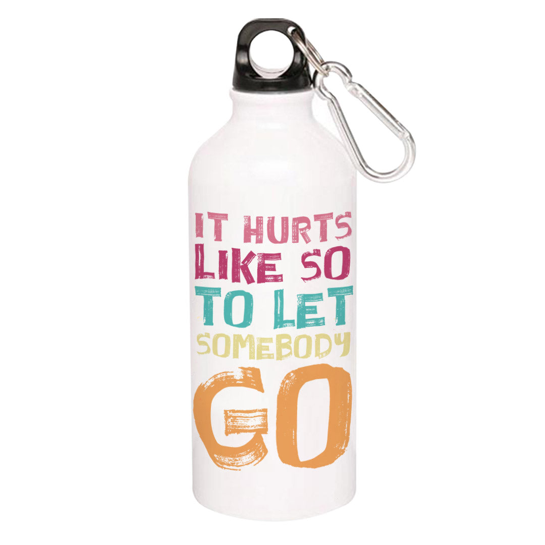 coldplay let somebody go sipper steel water bottle flask gym shaker music band buy online india the banyan tee tbt men women girls boys unisex