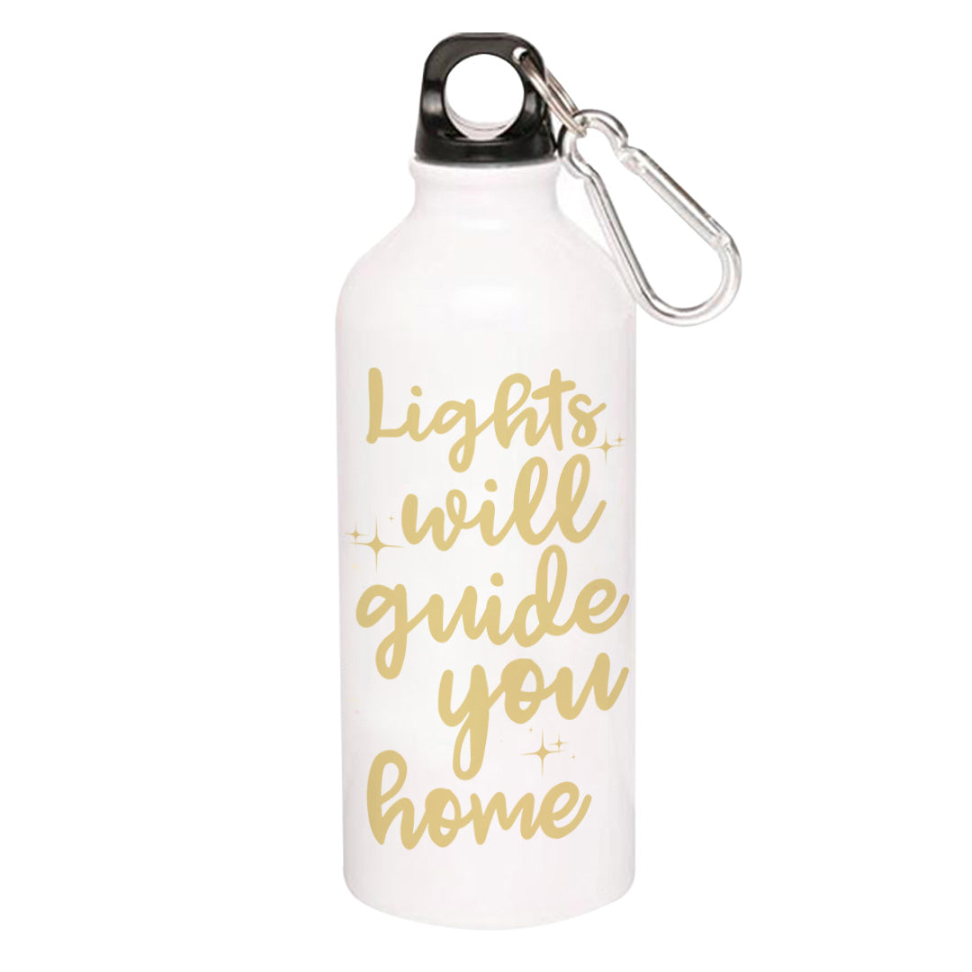 coldplay lights will guide you home sipper steel water bottle flask gym shaker music band buy online india the banyan tee tbt men women girls boys unisex  fix you