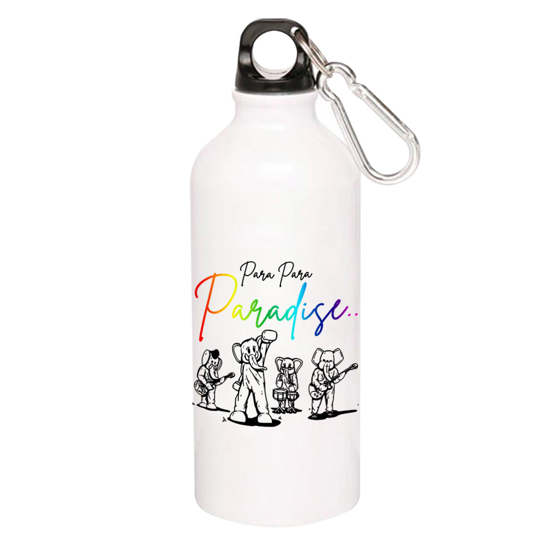 coldplay para para paradise sipper steel water bottle flask gym shaker music band buy online india the banyan tee tbt men women girls boys unisex