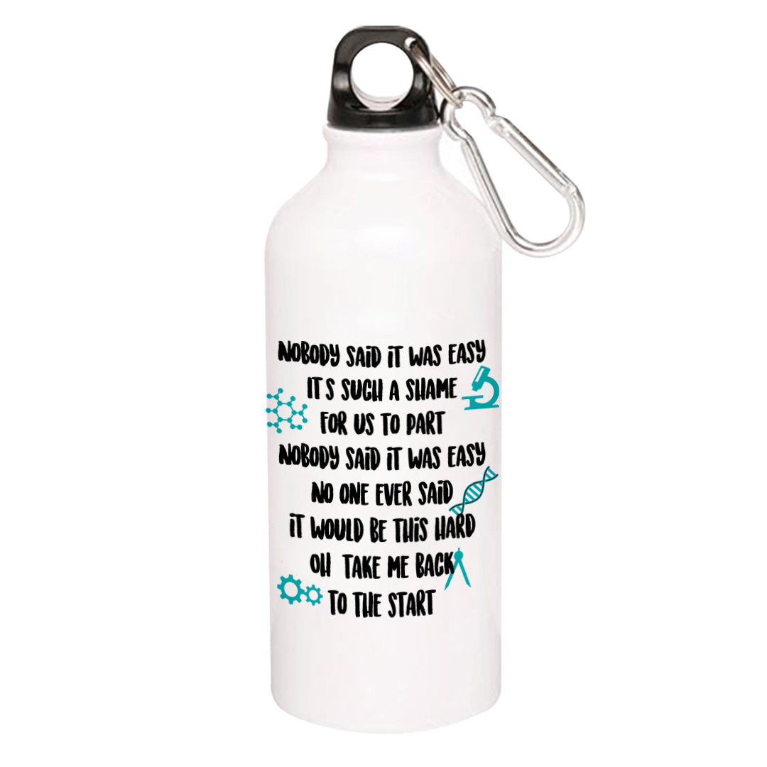 coldplay the scientist sipper steel water bottle flask gym shaker music band buy online india the banyan tee tbt men women girls boys unisex