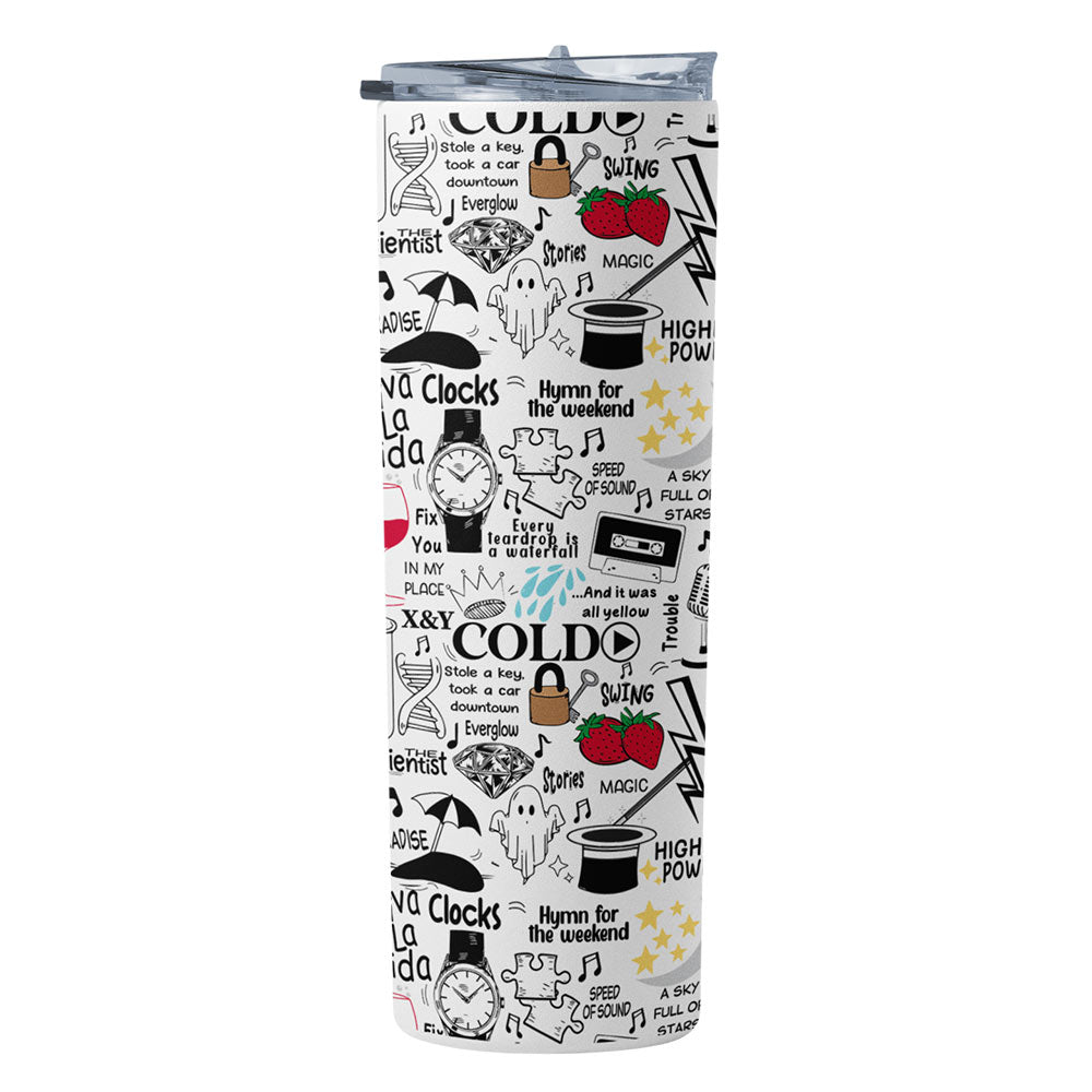 coldplay tumbler bottle music band buy online india the banyan tee tbt men women girls boys unisex