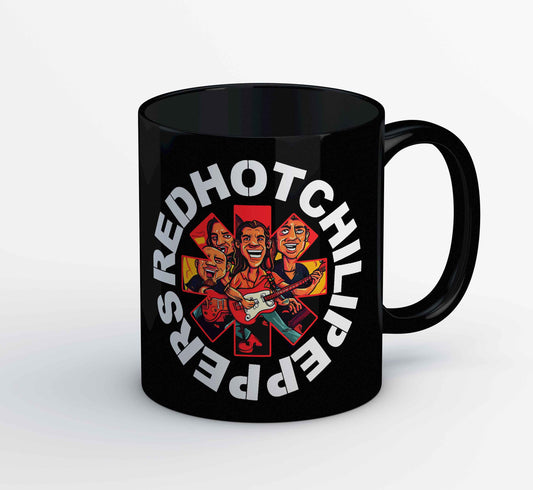 red hot chili peppers cool art mug coffee ceramic music band buy online india the banyan tee tbt men women girls boys unisex