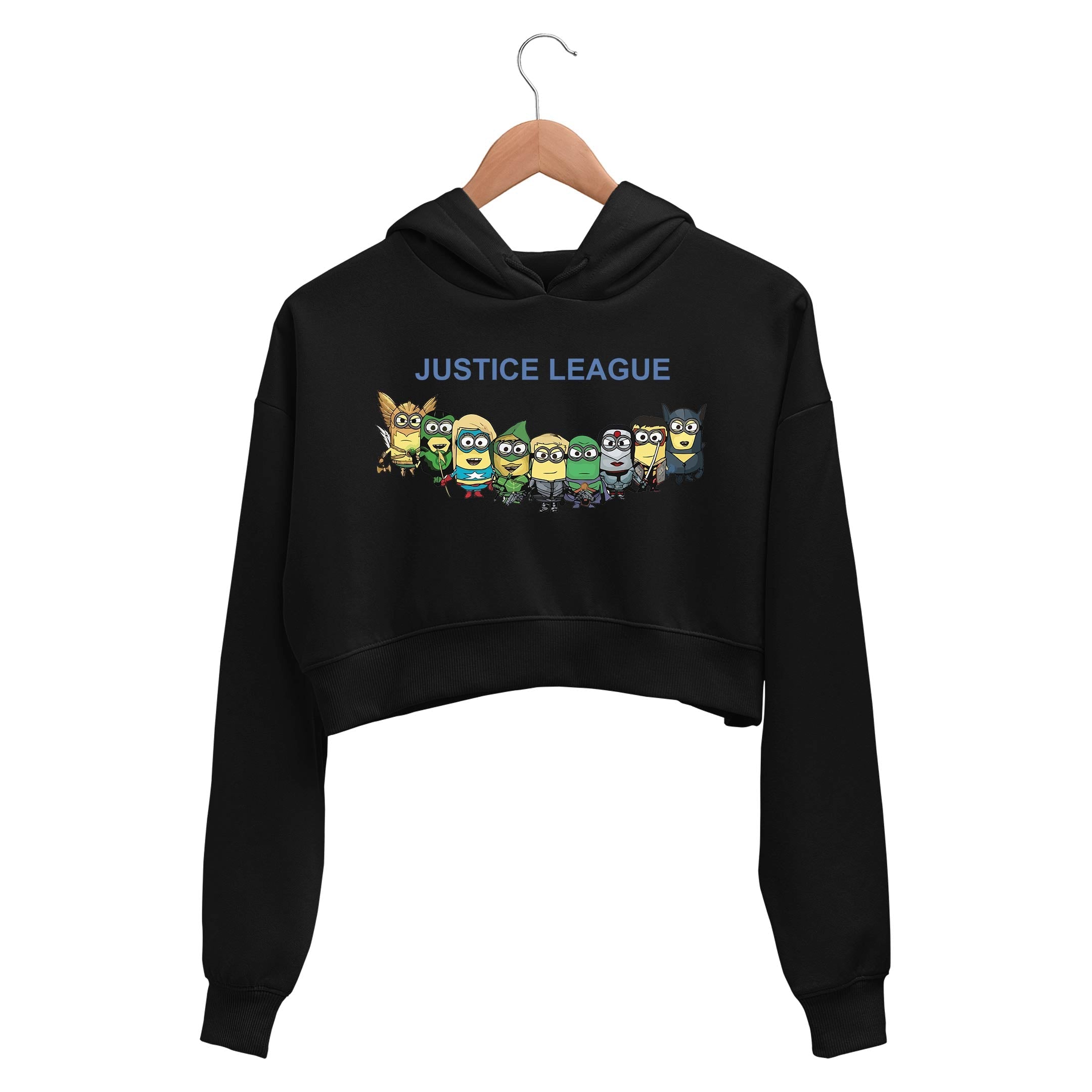 Justice cropped hoodie on sale