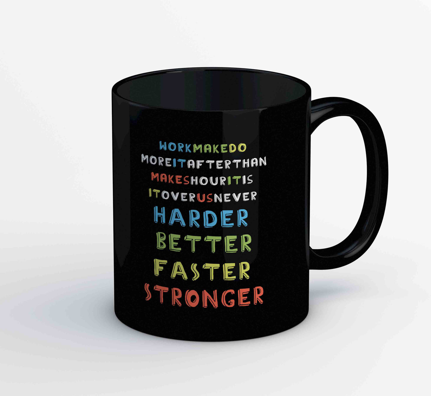 daft punk harder, better, faster, stronger mug coffee ceramic music band buy online india the banyan tee tbt men women girls boys unisex