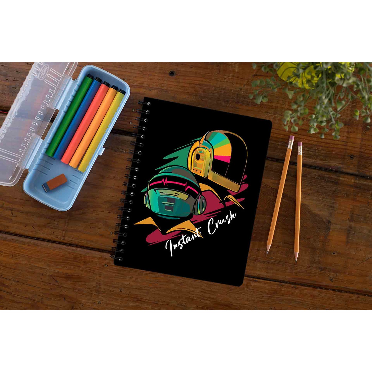 daft punk instant crush notebook notepad diary buy online india the banyan tee tbt unruled