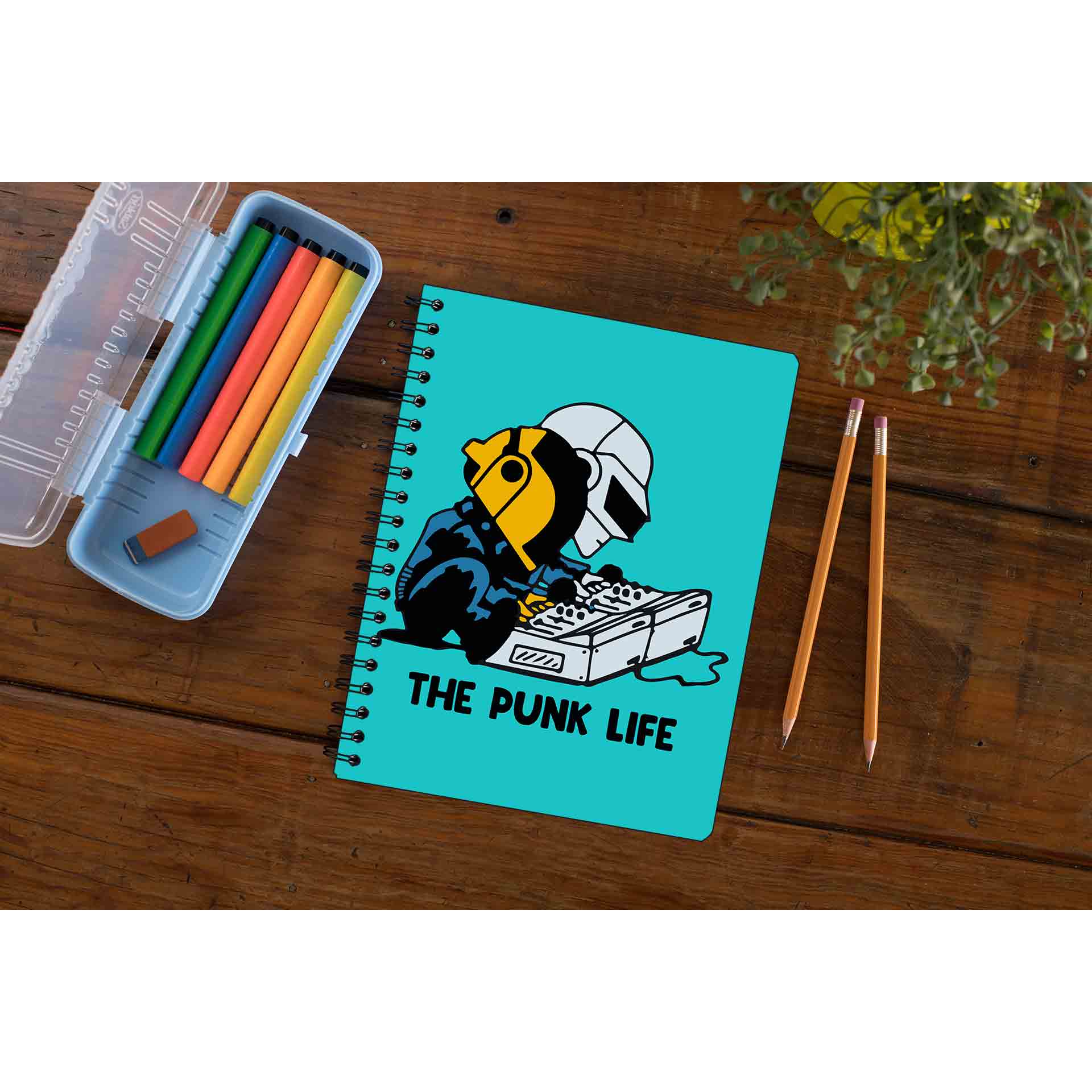 daft punk the punk life notebook notepad diary buy online india the banyan tee tbt unruled