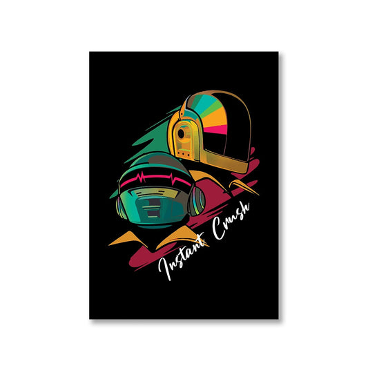 daft punk instant crush poster wall art buy online india the banyan tee tbt a4