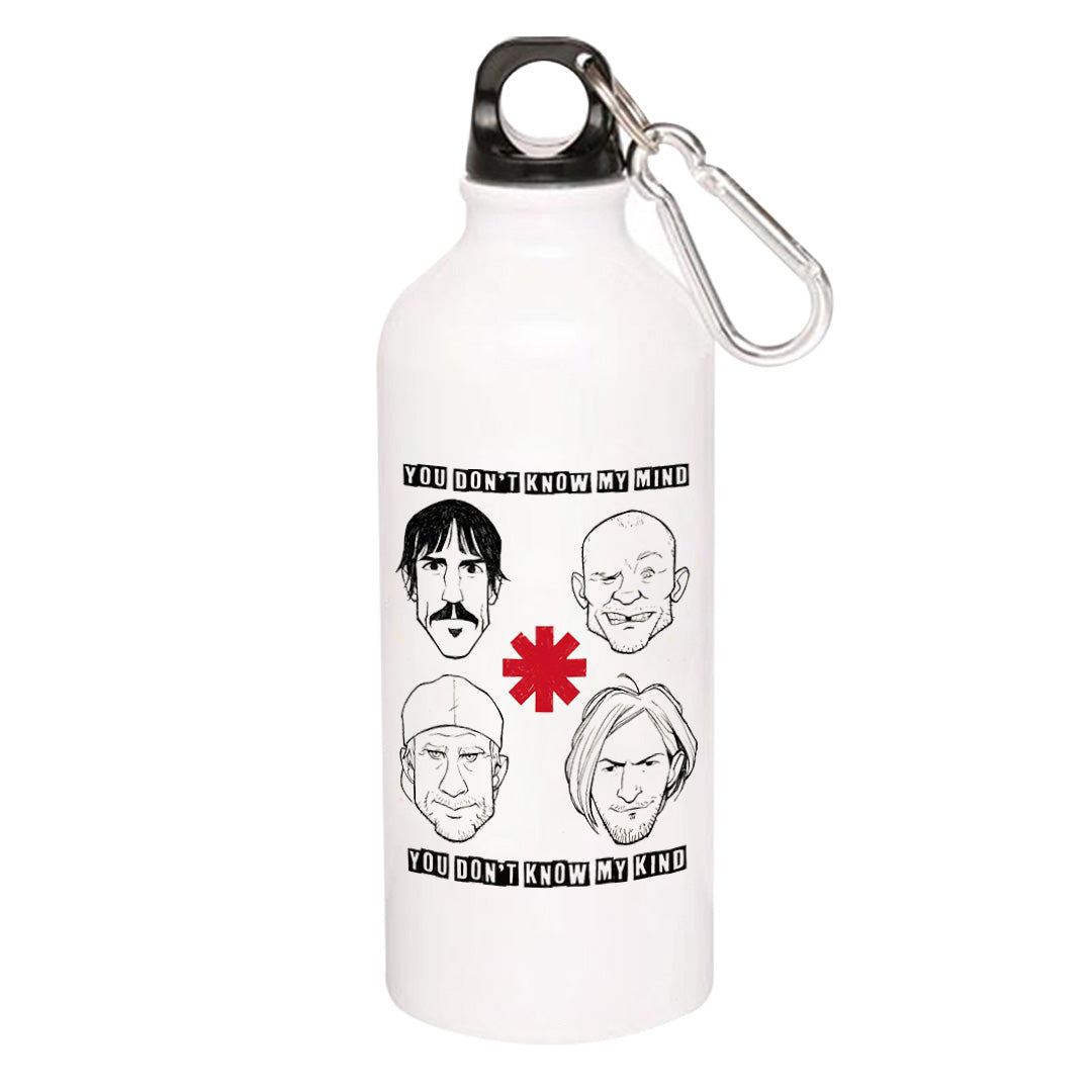 red hot chili peppers dark necessities sipper steel water bottle flask gym shaker music band buy online india the banyan tee tbt men women girls boys unisex