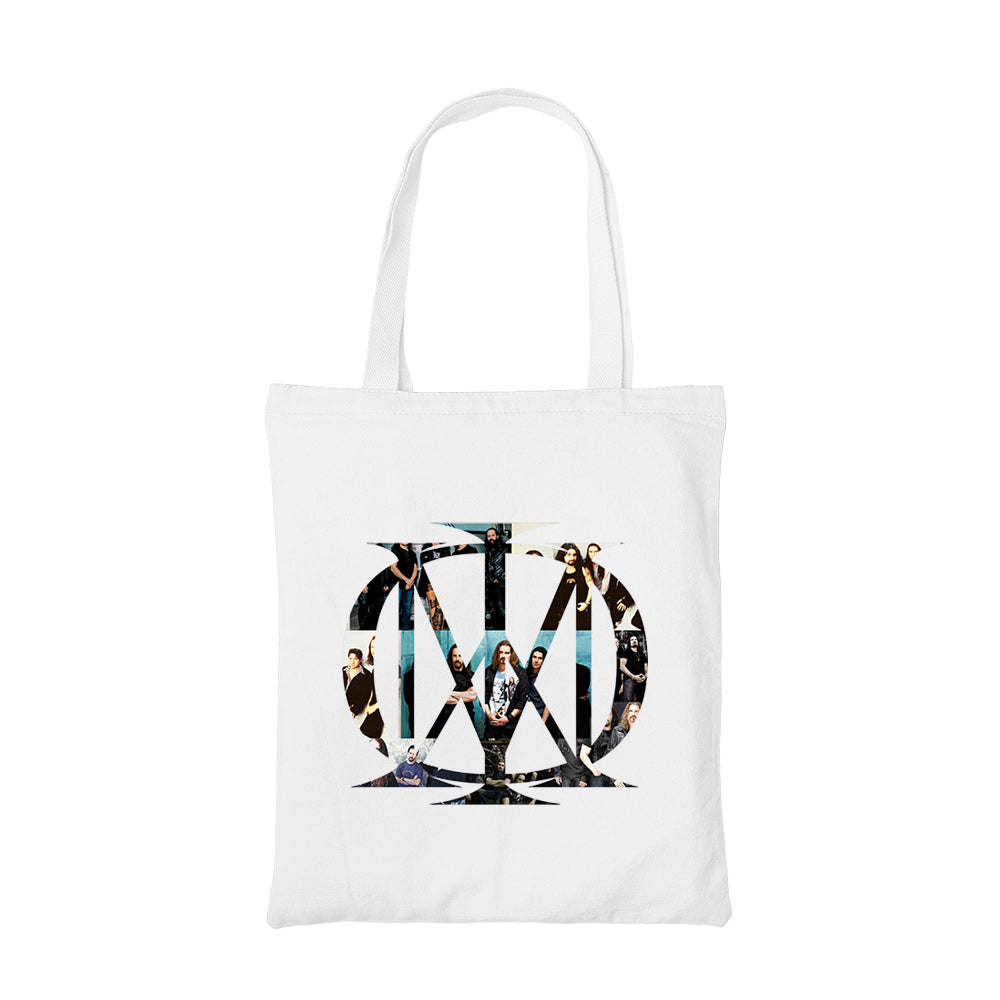 dream theater majesty symbol tote bag hand printed cotton women men unisex