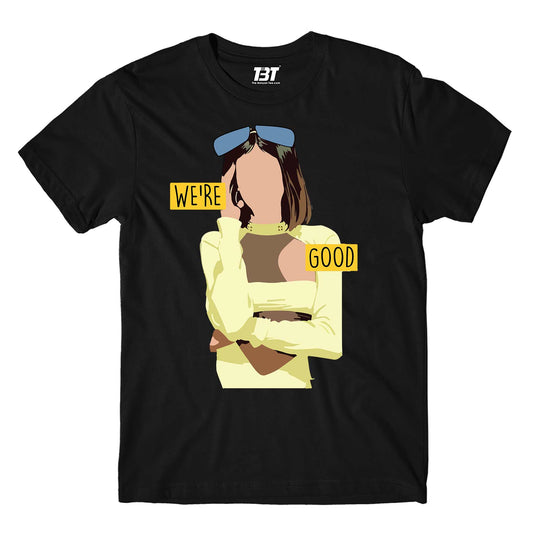 dua lipa we're good t-shirt music band buy online india the banyan tee tbt men women girls boys unisex black