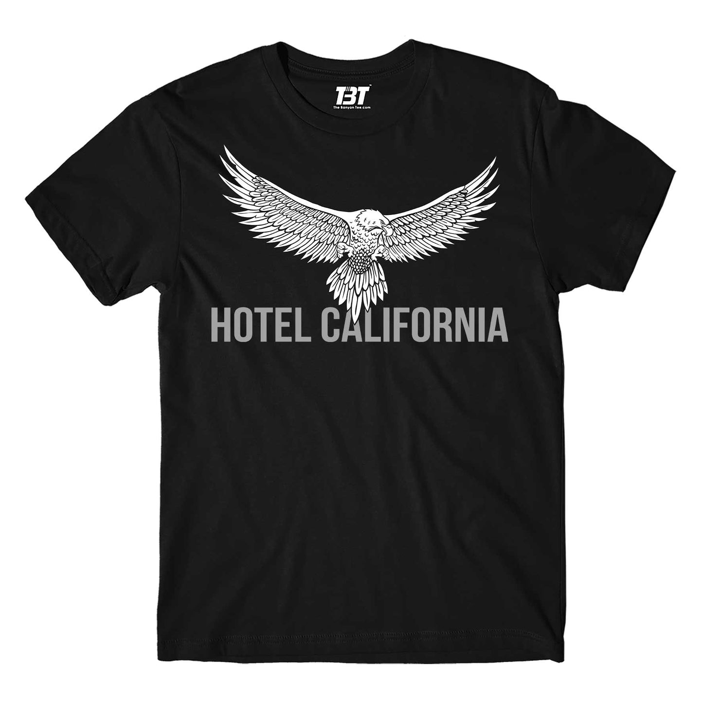 eagles hotel california t-shirt music band buy online india the banyan tee tbt men women girls boys unisex black