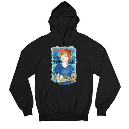 ed sheeran teddy hoodie hooded sweatshirt winterwear music band buy online india the banyan tee tbt men women girls boys unisex black