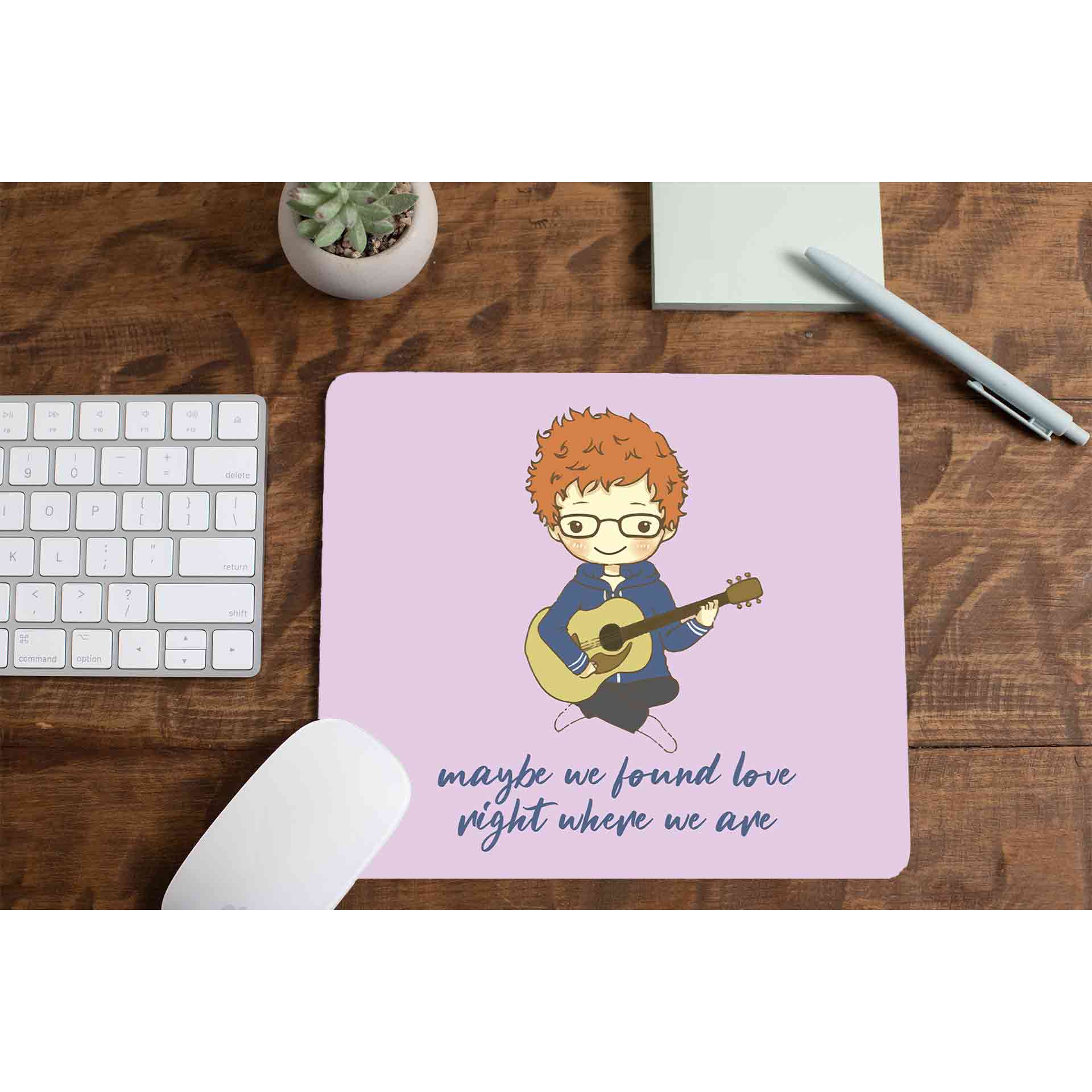 ed sheeran thinking out loud mousepad logitech large anime music band buy online india the banyan tee tbt men women girls boys unisex