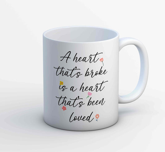 ed sheeran a heart that's broke - supermarket flowers mug coffee ceramic music band buy online india the banyan tee tbt men women girls boys unisex