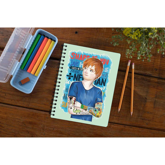 ed sheeran teddy notebook notepad diary buy online india the banyan tee tbt unruled