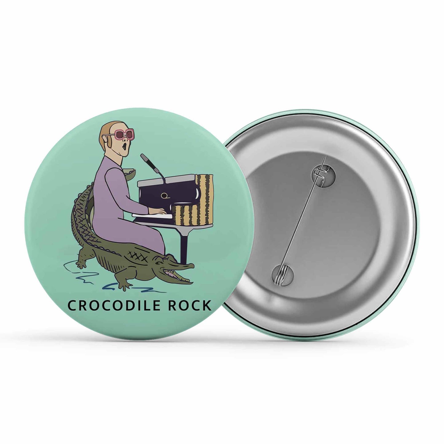 elton john crocodile rock badge pin button music band buy online india the banyan tee tbt men women girls boys unisex