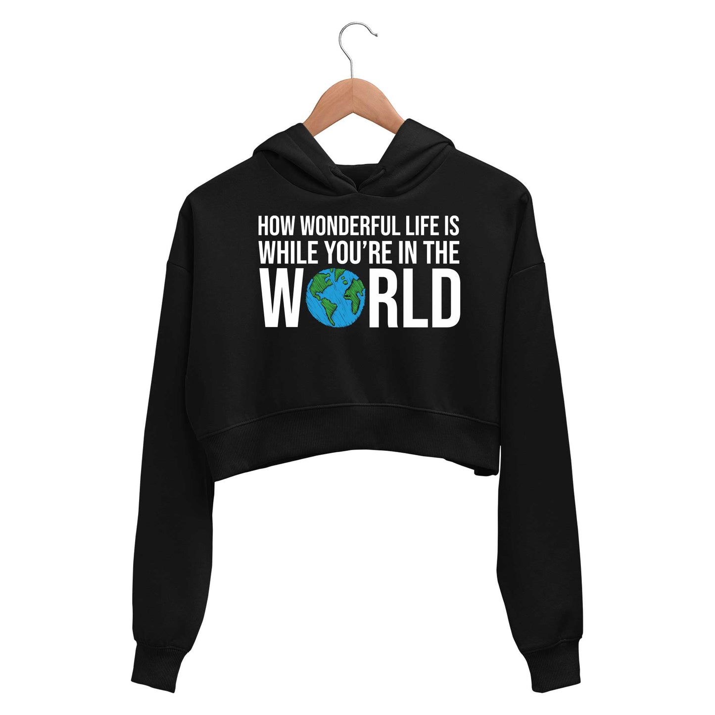 elton john your song crop hoodie hooded sweatshirt upper winterwear music band buy online india the banyan tee tbt men women girls boys unisex black how wonderful life is while you're in the world