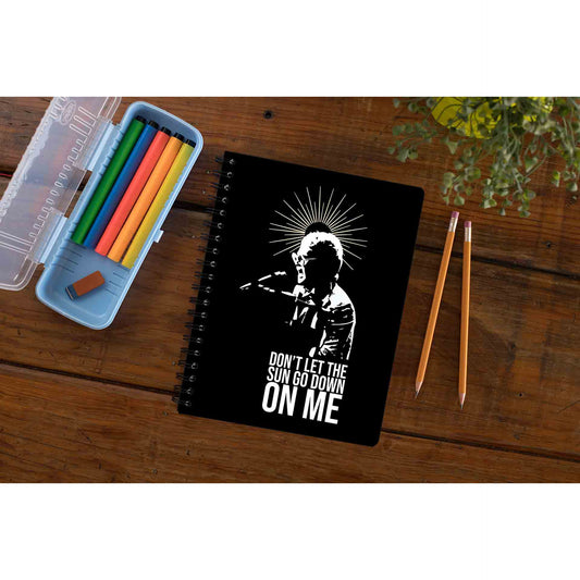 elton john don't let the sun go down on me notebook notepad diary buy online india the banyan tee tbt unruled