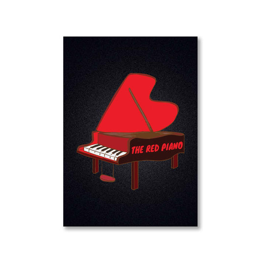 elton john the red piano poster wall art buy online india the banyan tee tbt a4