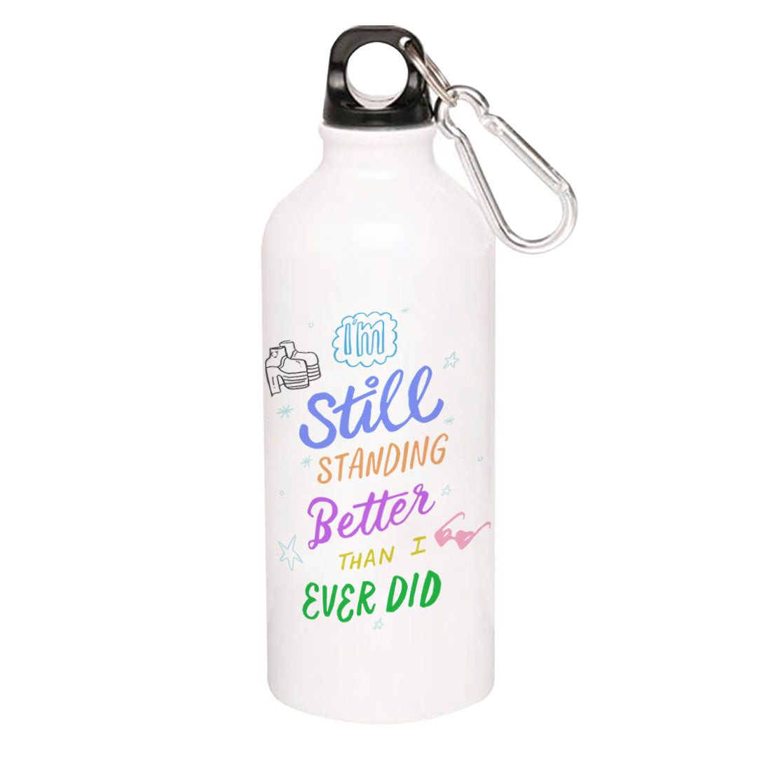 elton john i'm still standing sipper steel water bottle flask gym shaker music band buy online india the banyan tee tbt men women girls boys unisex  better than i ever did