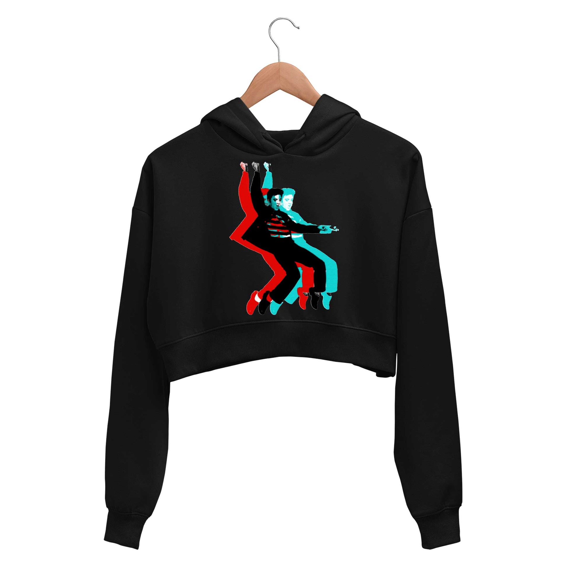 Buy Elvis Presley Crop Hoodie The Signature Move – The Banyan Tee