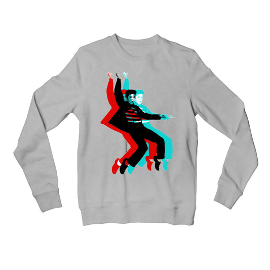 elvis presley the signature move sweatshirt upper winterwear music band buy online india the banyan tee tbt men women girls boys unisex gray