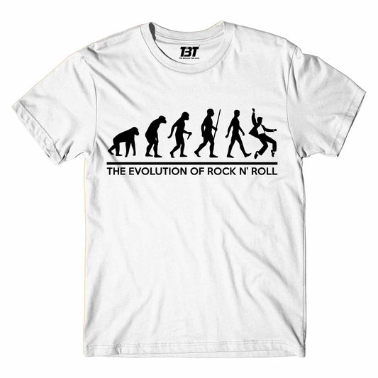 elvis presley rock 'n roll evolution t-shirt music band buy online india the banyan tee tbt men women girls boys unisex white