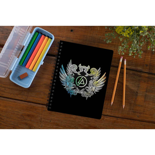 linkin park emblem notebook notepad diary buy online india the banyan tee tbt unruled
