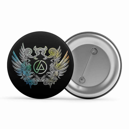 linkin park emblem badge pin button music band buy online india the banyan tee tbt men women girls boys unisex