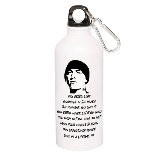 eminem lose yourself sipper steel water bottle flask gym shaker music band buy online india the banyan tee tbt men women girls boys unisex