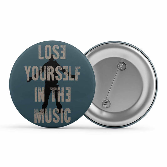 eminem lose yourself for the music badge pin button music band buy online india the banyan tee tbt men women girls boys unisex