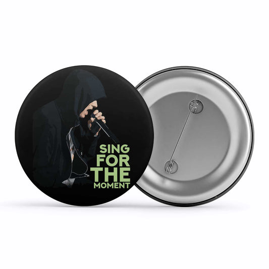 eminem sing for the moment badge pin button music band buy online india the banyan tee tbt men women girls boys unisex